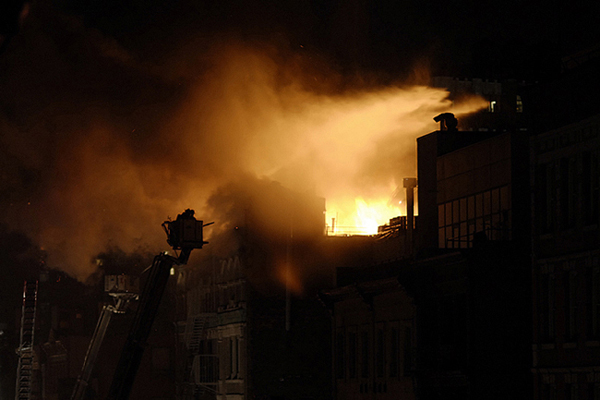 Perry Hall, Silhouette - 2006 - Spring Street & West Broadway