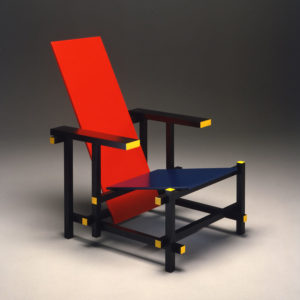 Gerrit Rietveld, "Red and Blue" chair