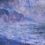 Monet, Cliffs at Pourville, Rain