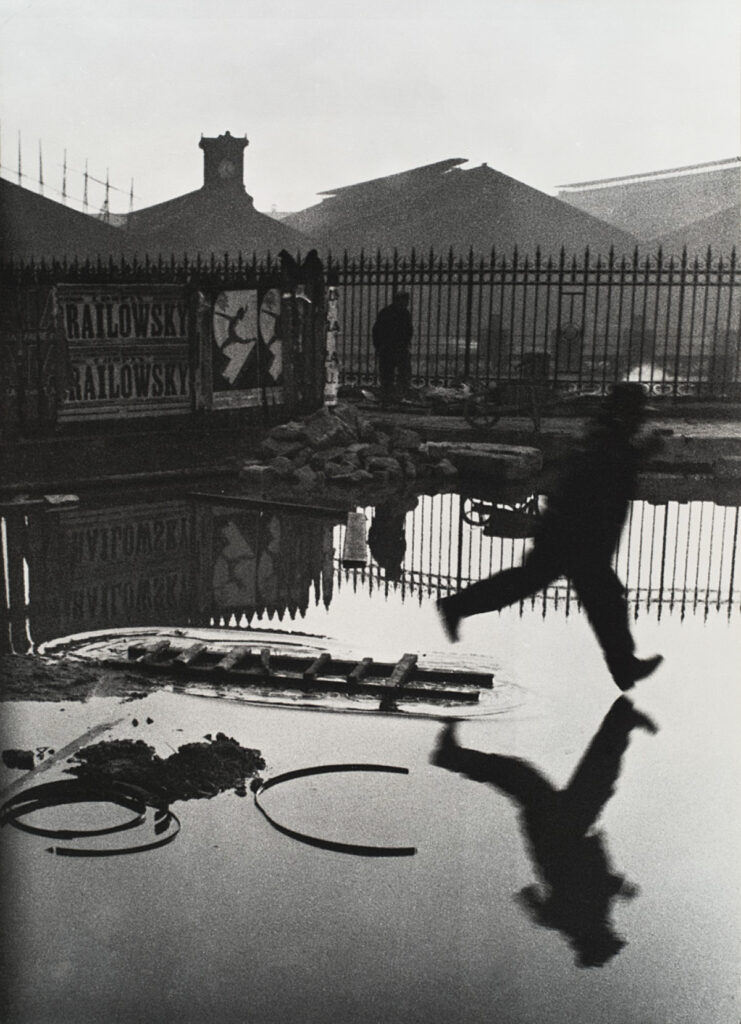 Henri Cartier-Bresson, "Behind the Gare Saint-Lazare" 1932