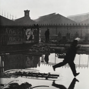 Henri Cartier-Bresson, "Behind the Gare St. Lazare" 1932