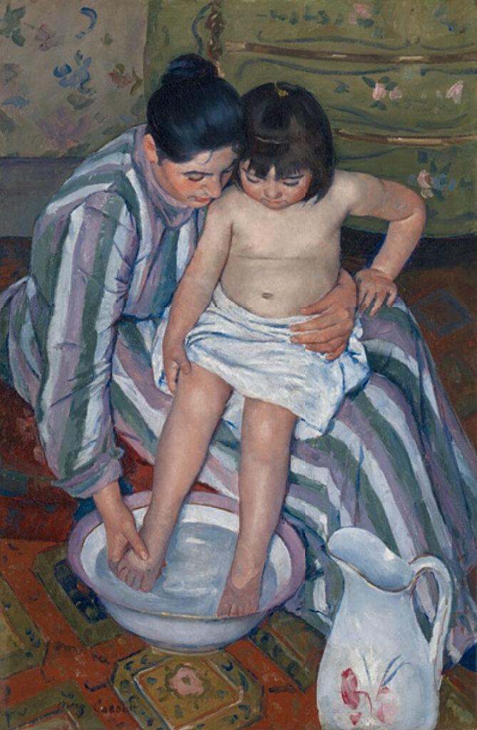 Mary Cassatt, "The Child's Bath" 